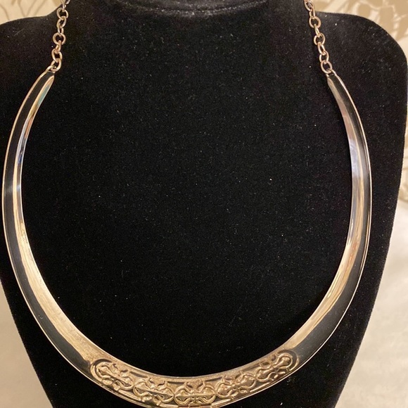 Sterling Silver necklace with pendant  attached  New No Tags - Picture 5 of 8